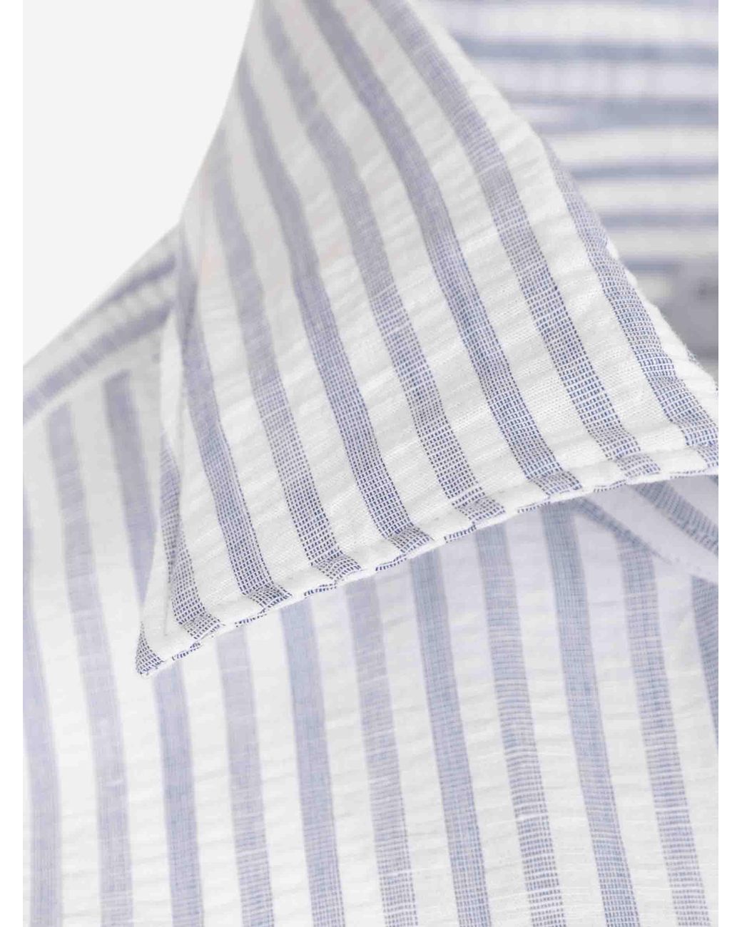 Camisa Listada Santa Eulalia de hombre de color White