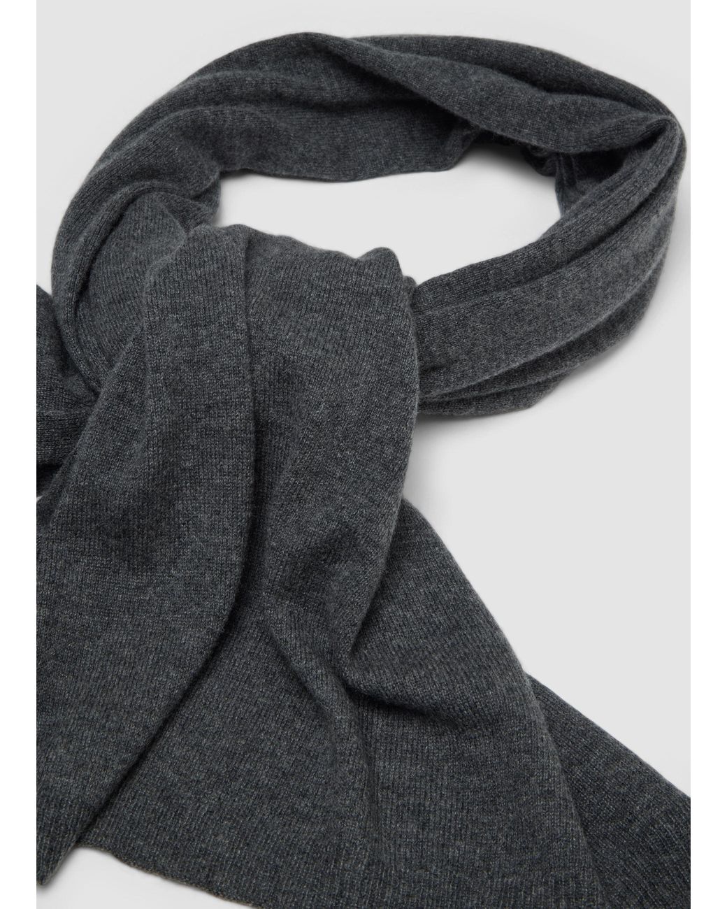 Sciarpa Grigia di Piombo Contemporary in Black
