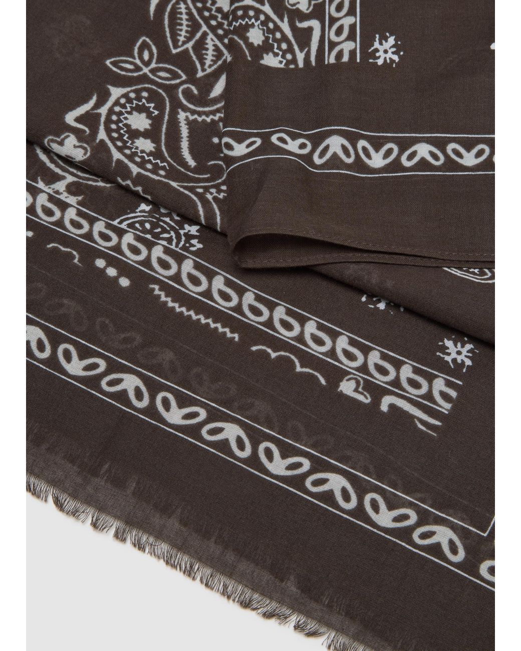 Sciarpa di Piombo in Black da Uomo