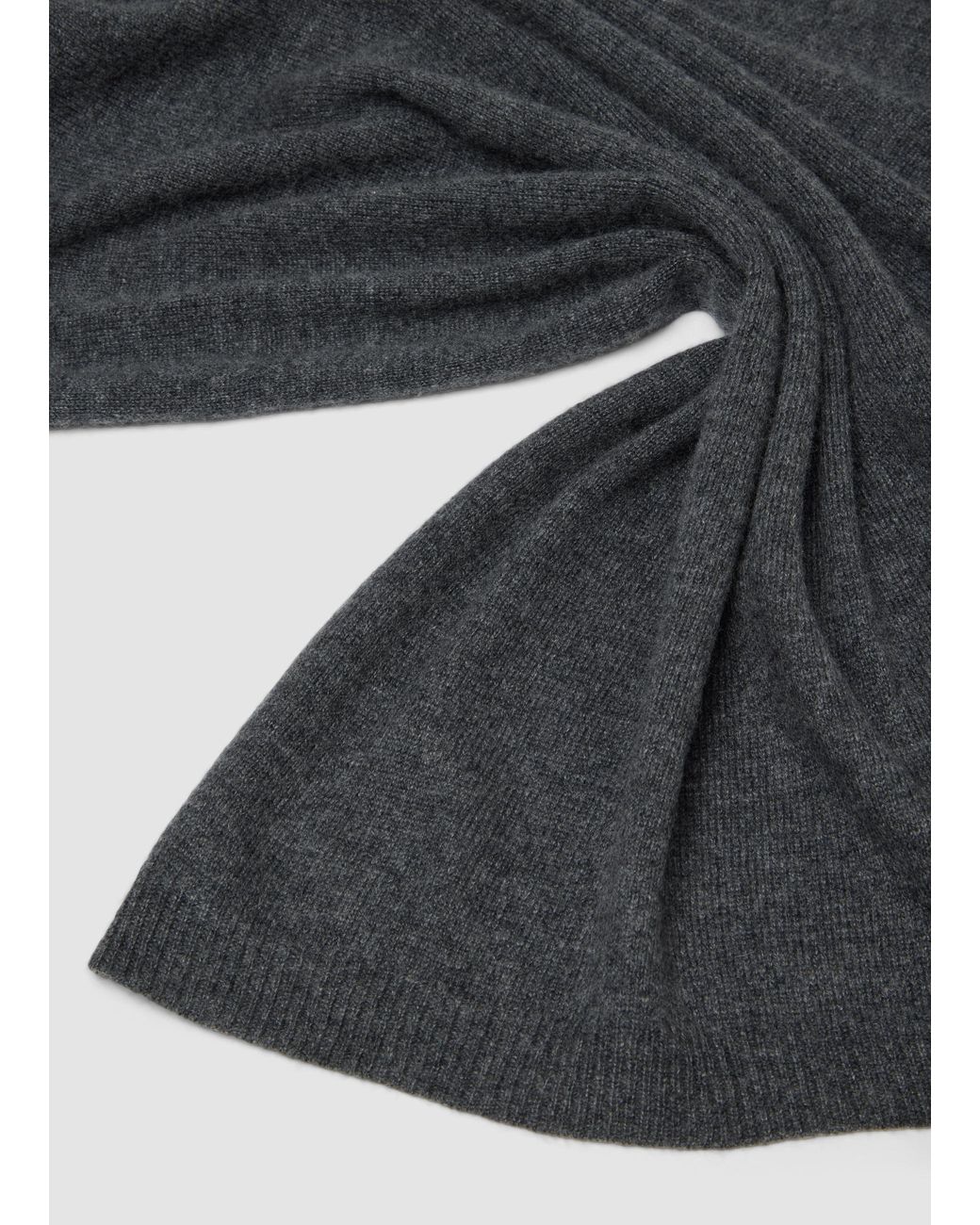 Sciarpa Grigia di Piombo Contemporary in Black