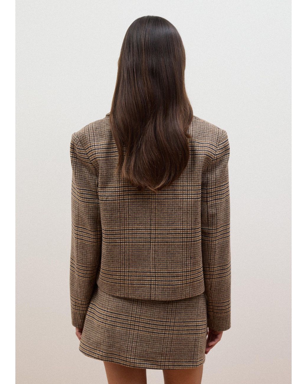Shacket di Les Copains in Brown
