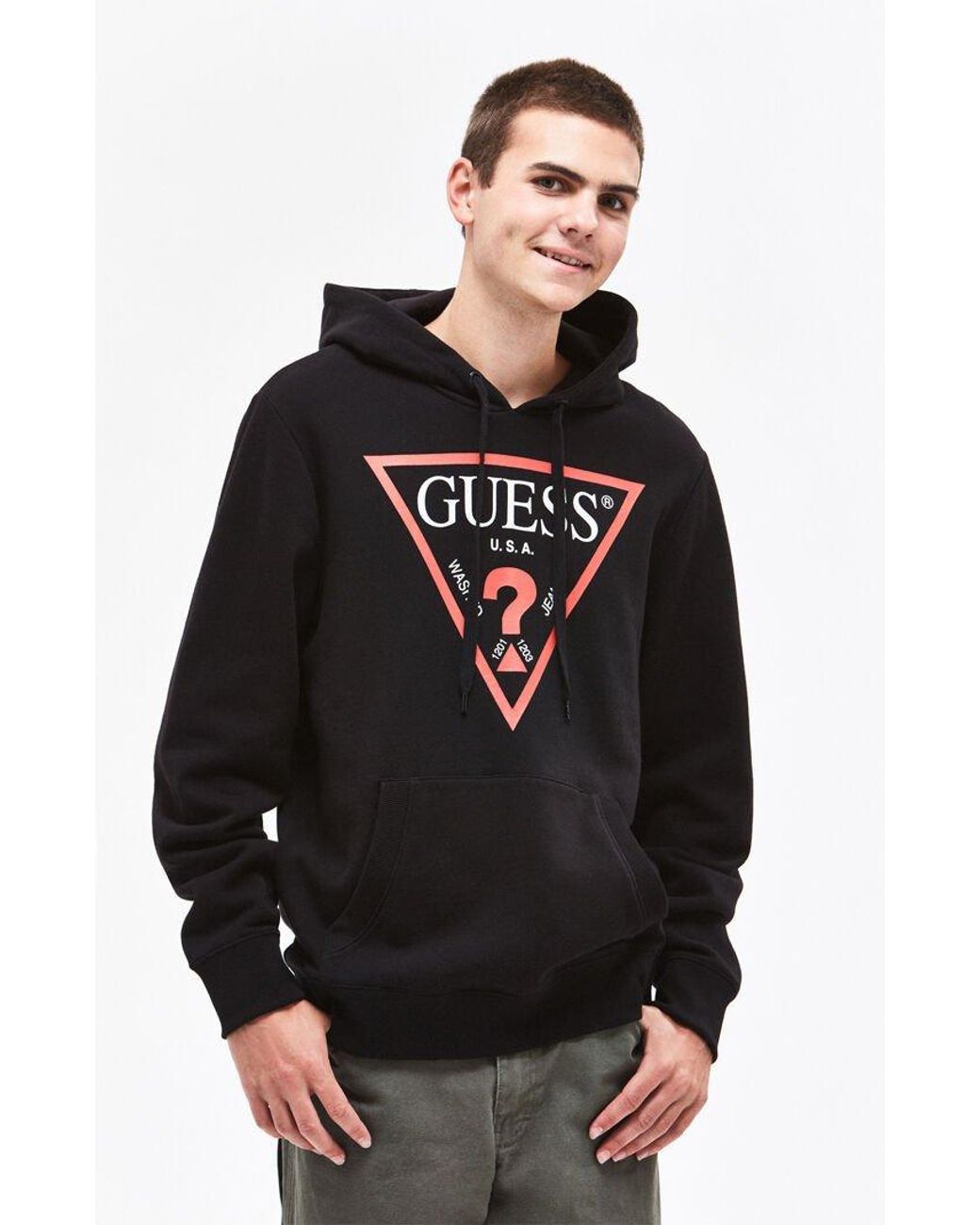 guess classic logo sweatshirt