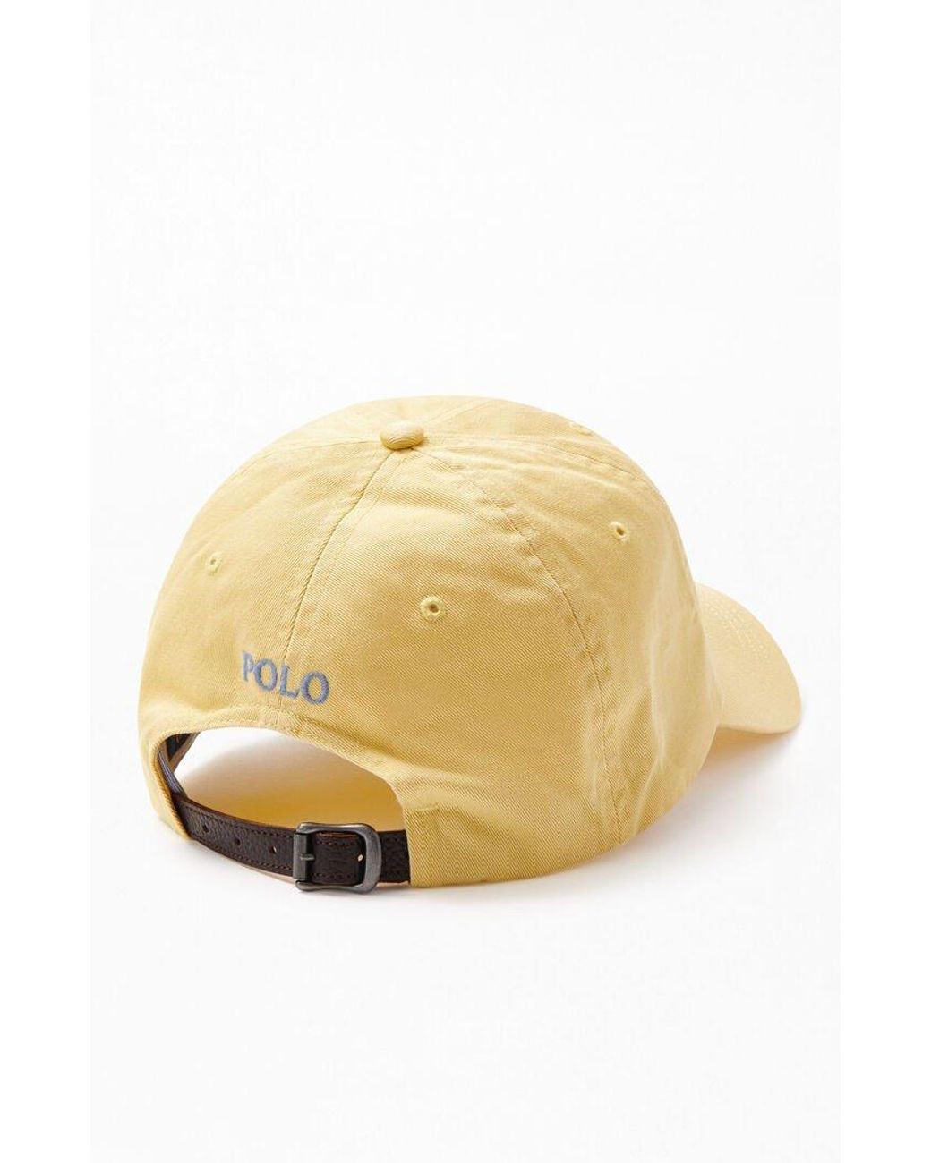 polo yellow cap