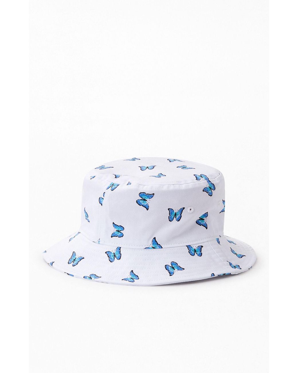 PacSun Canvas Butterfly Bucket Hat in 