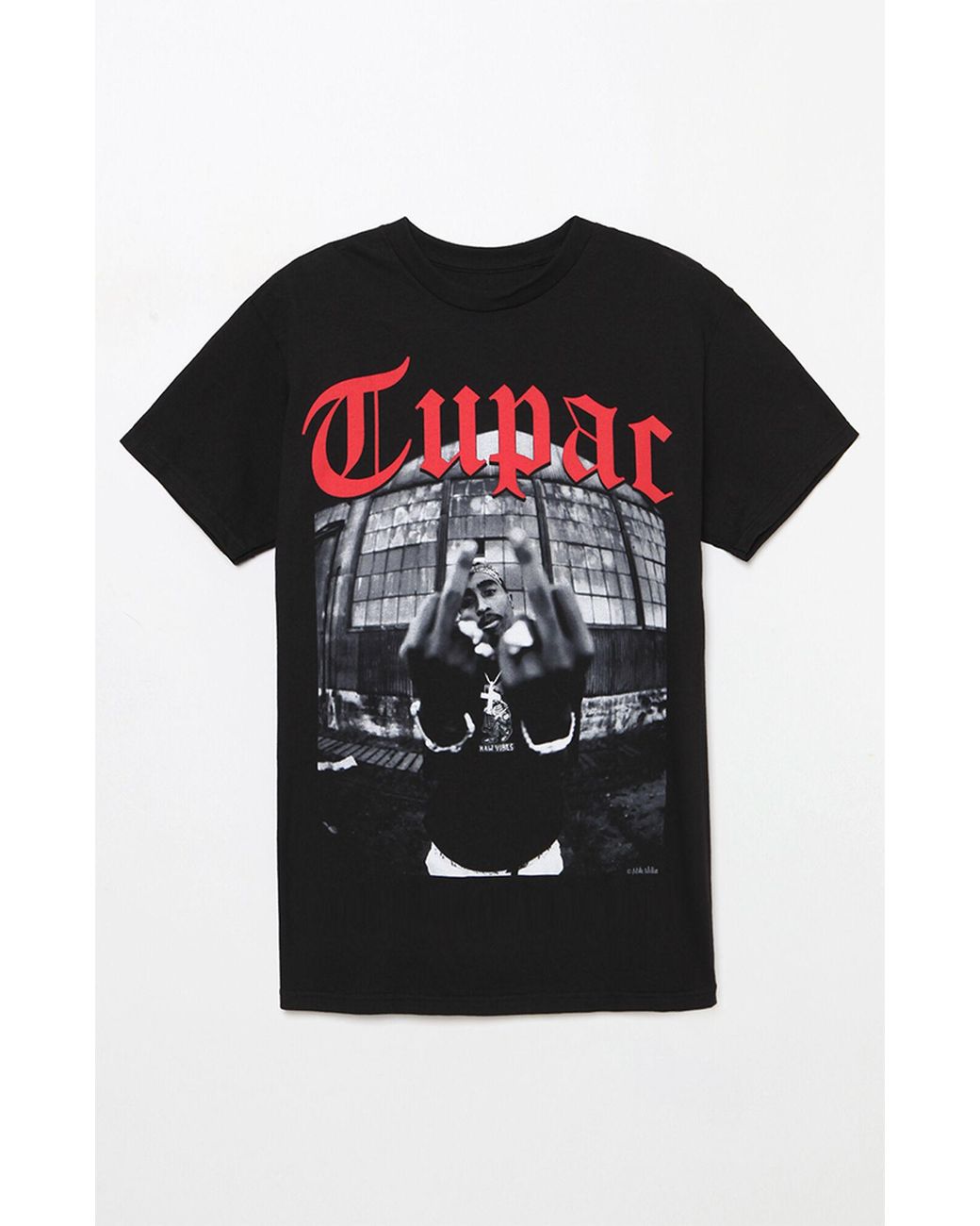 PacSun Tupac Birds T-shirt in Black for Men | Lyst