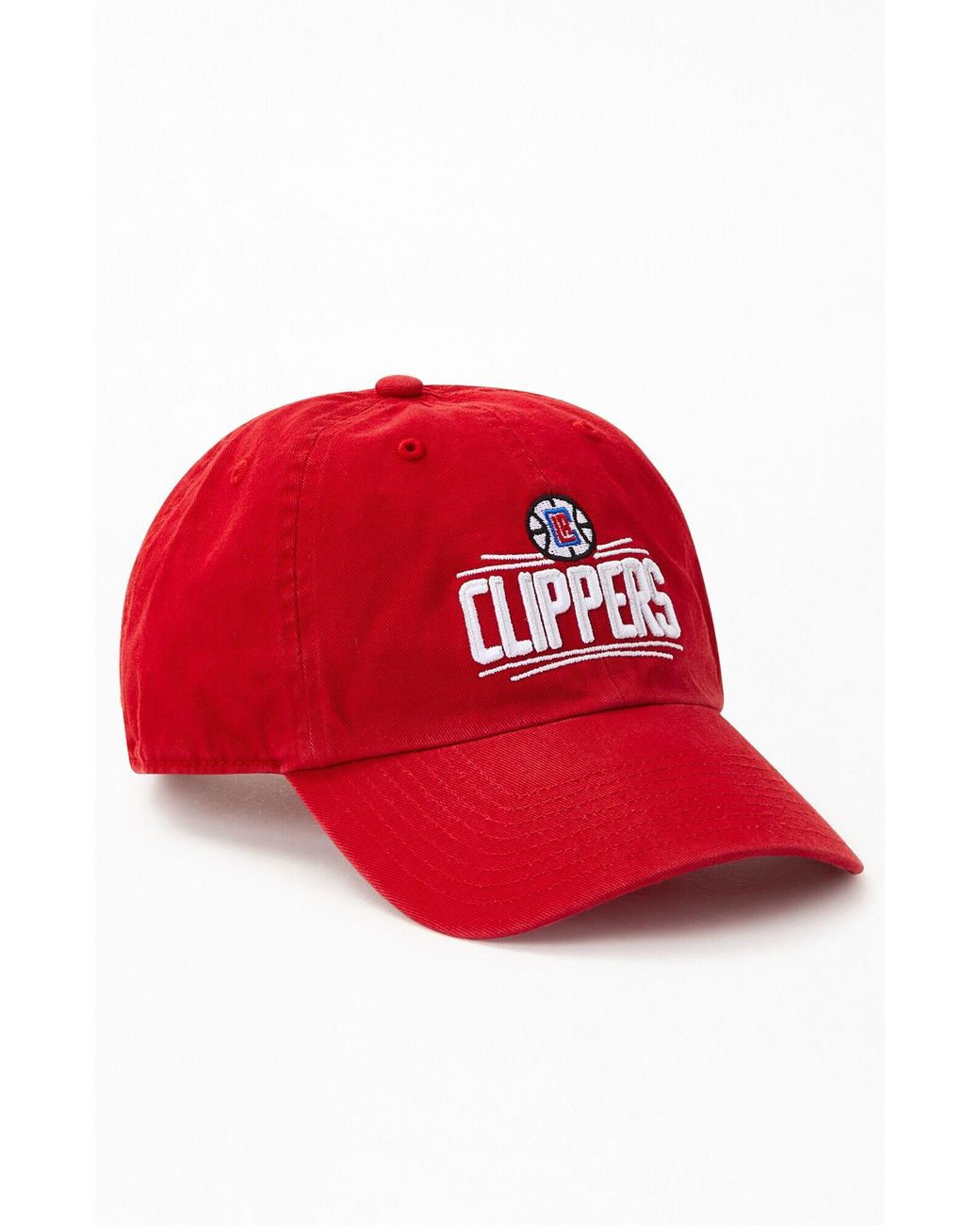 47 Brand La Clippers Strapback Dad Hat in Blue for Men - Lyst