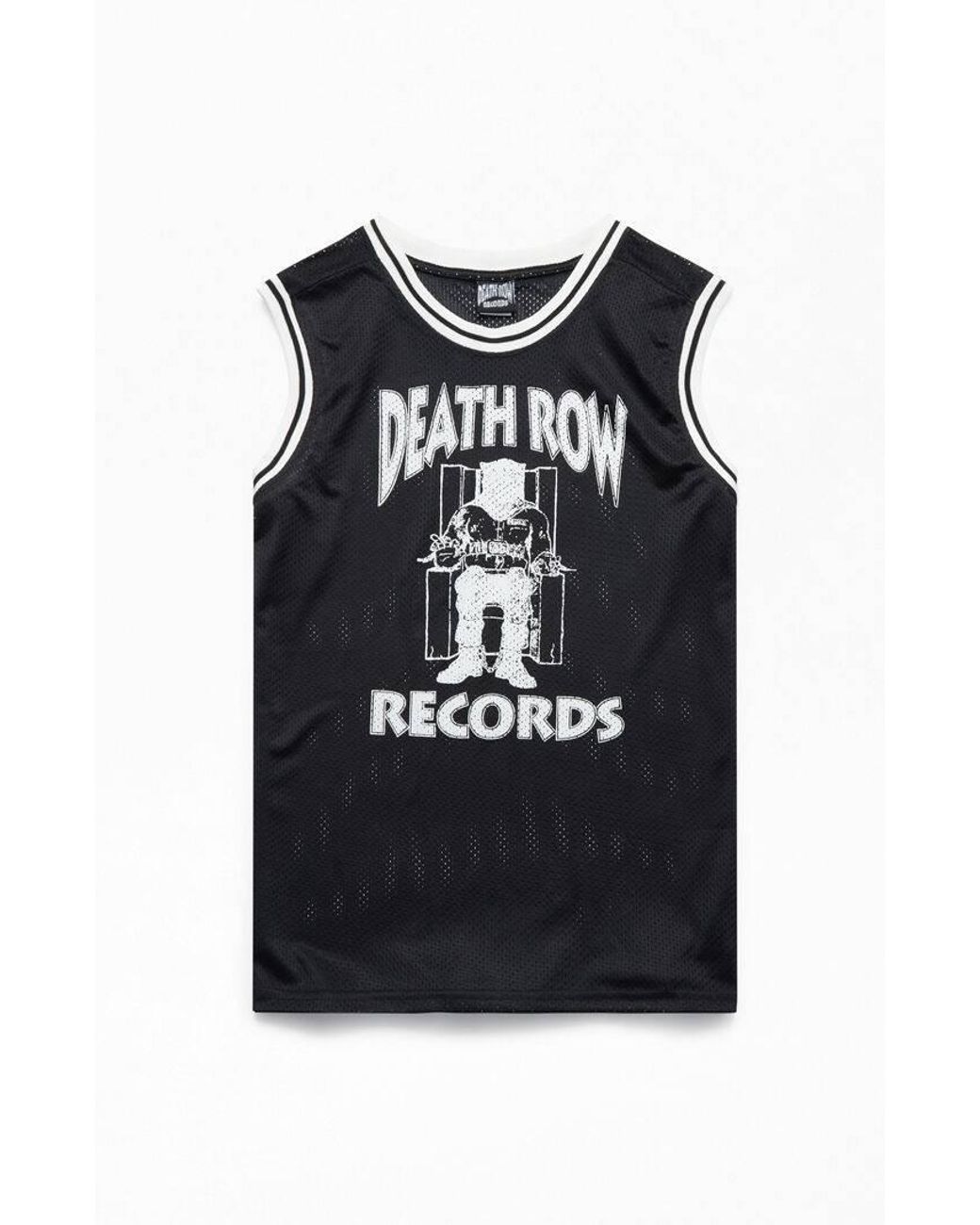 PacSun Death Row Records Mesh Jersey in Black for Men | Lyst