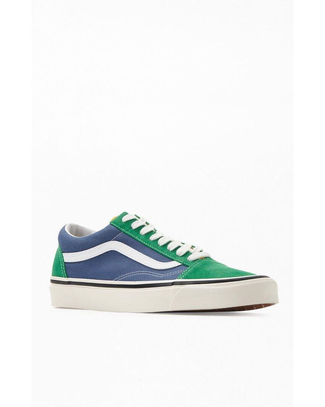 navy green vans