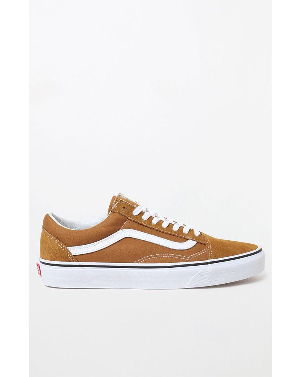 Vans Color Theory Tan Old Skool Shoes in Brown for Men | Lyst