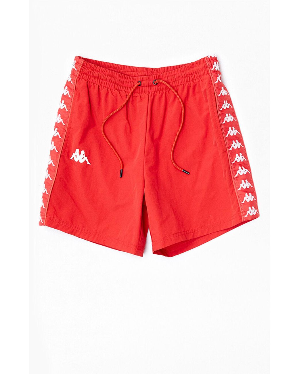 Kappa Synthetic Banda Coney Nylon Active Shorts in Red for Men | Lyst