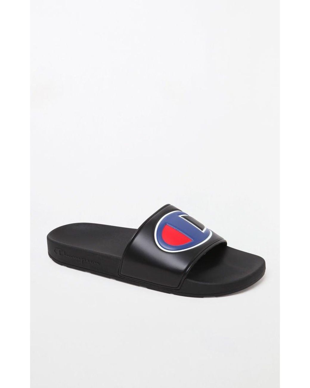 champion men's ipo slide sandals