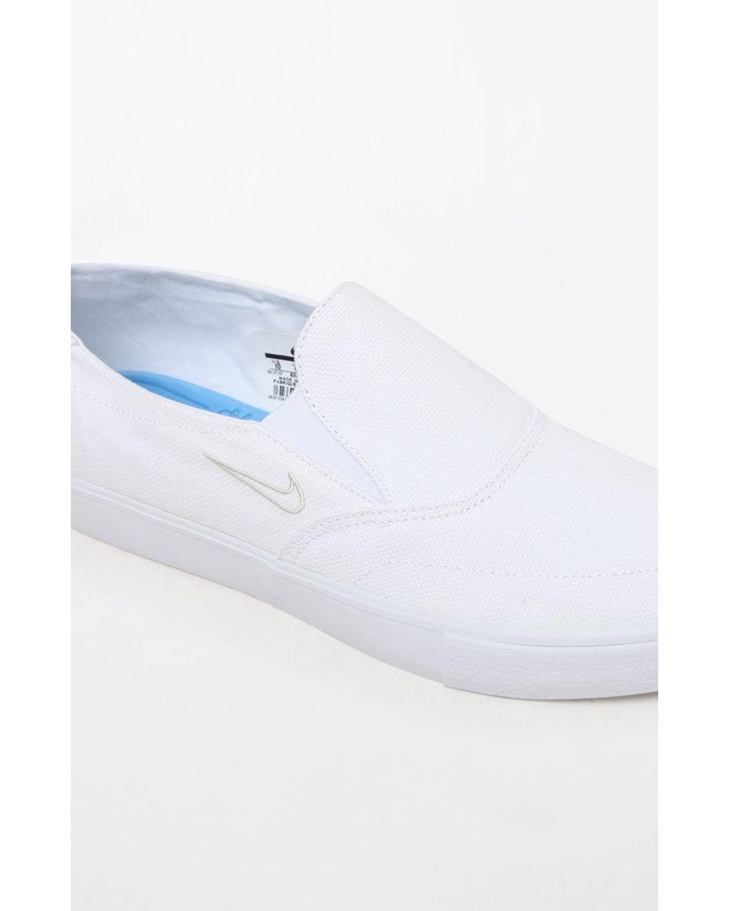 Nike Rubber Zoom Stefan Janoski Slip-on White Shoes for Men | Lyst