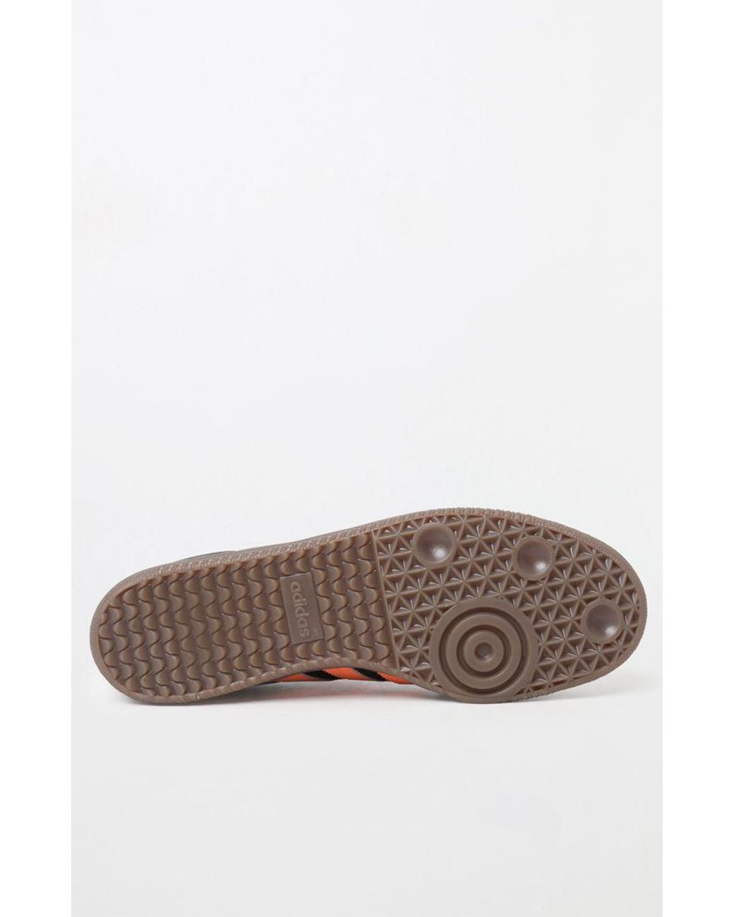 adidas Rubber Samba Og Black & Orange Shoes for Men | Lyst