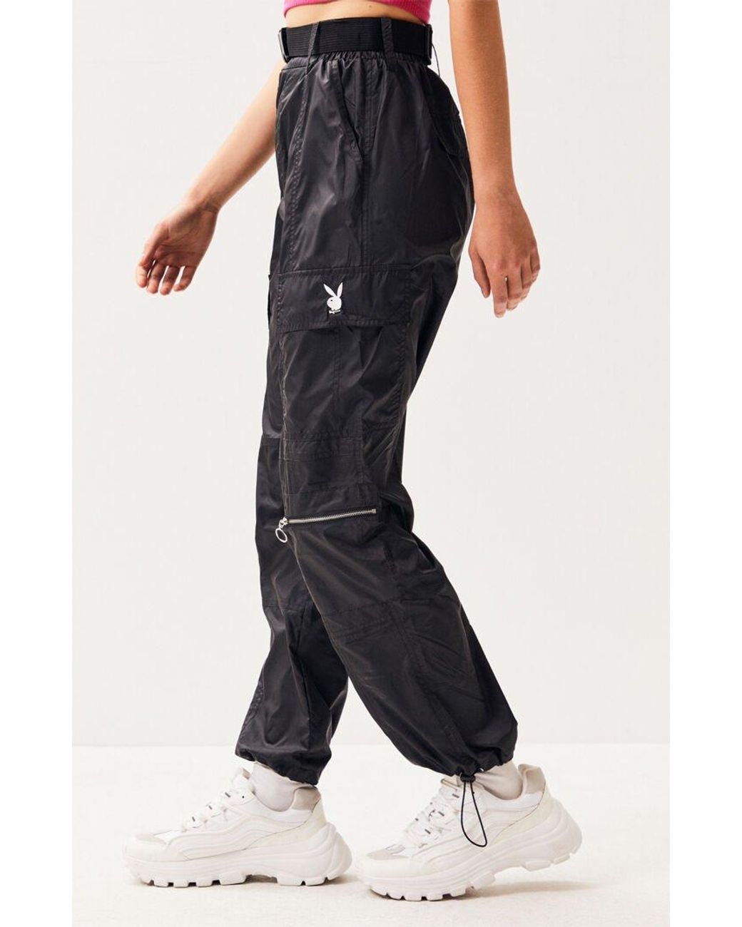 Playboy Nylon Cargo Pants 