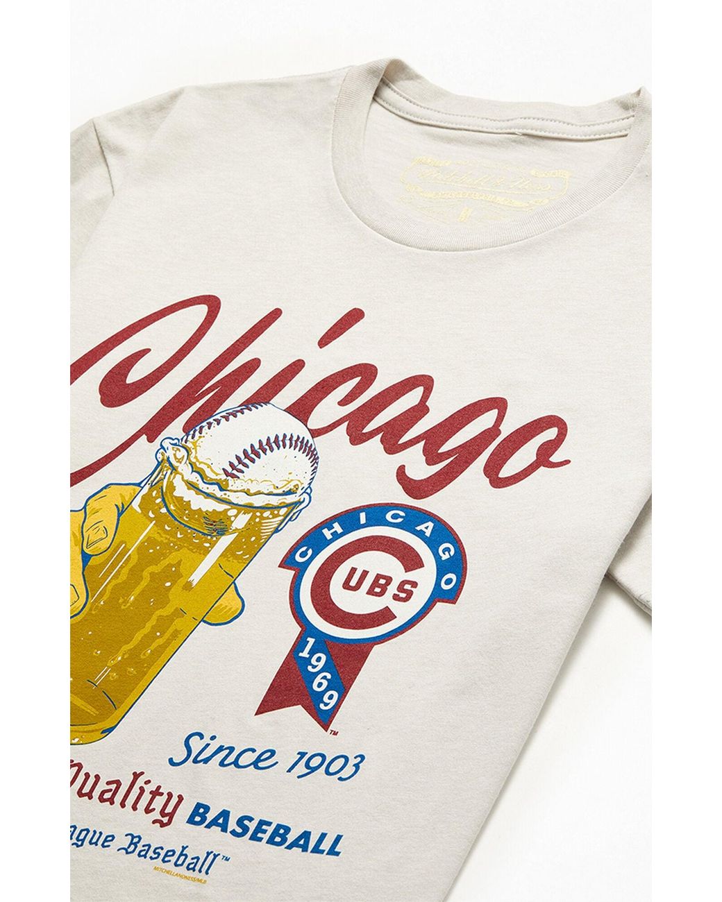 Mitchell \u0026 Ness Cubs Brew T-shirt in 