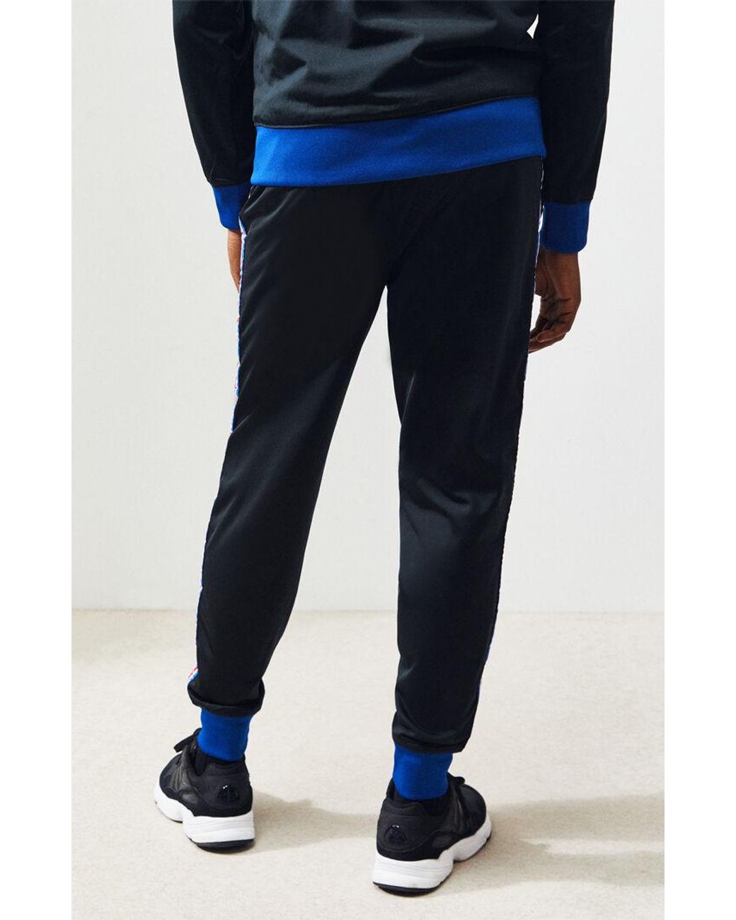 Champion Side Tape Track Pants in Black 