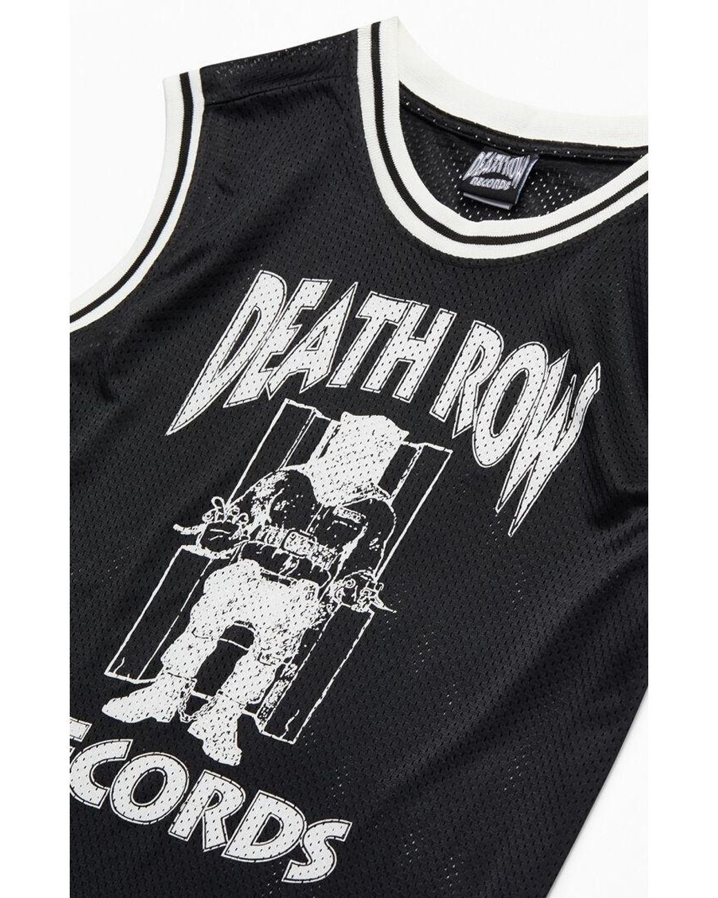 PacSun Death Row Records Mesh Jersey in 