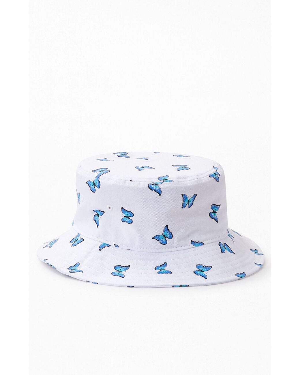 PacSun Canvas Butterfly Bucket Hat in 