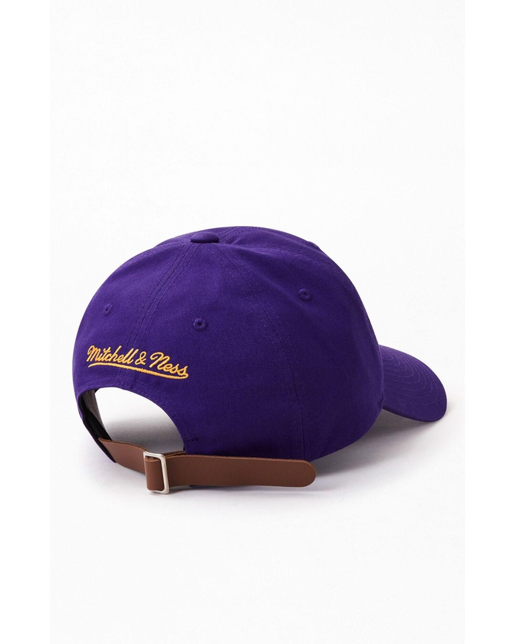 mitchell and ness lakers hat