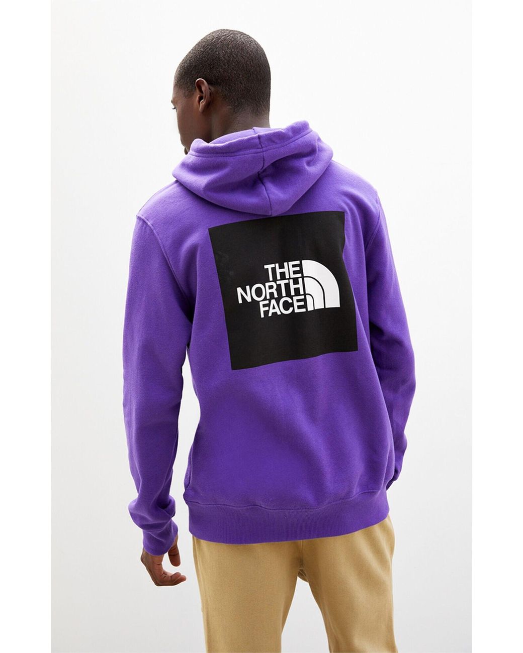 The North Face Purple 2.0 Box Hoodie for Men | Lyst
