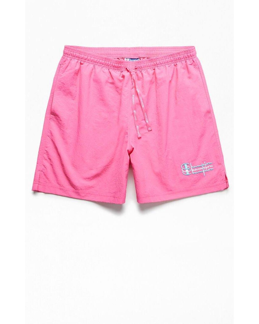 stacked nylon ripstop shorts