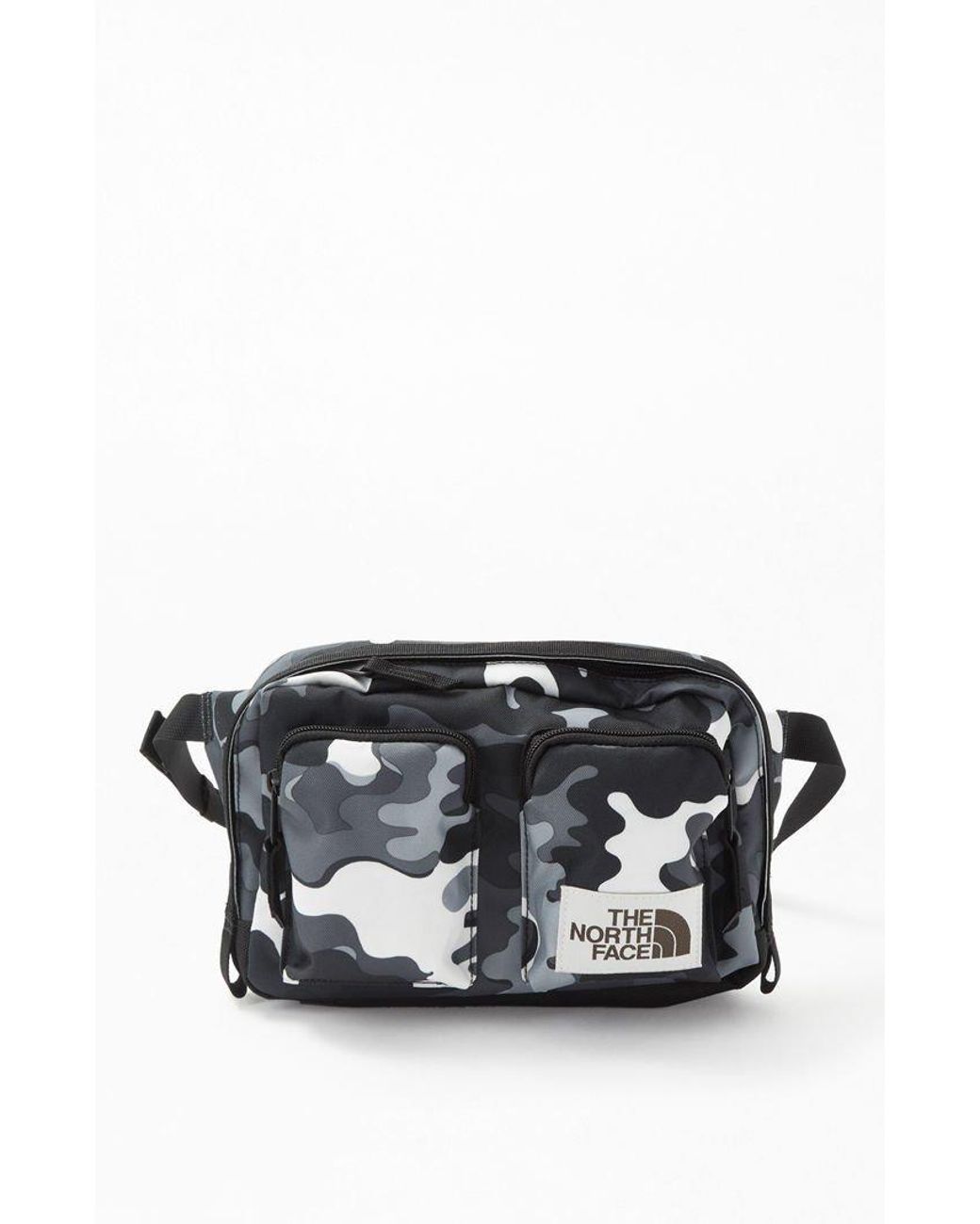 The North Face Kanga Waist Pack In Black Print for Men | Lyst