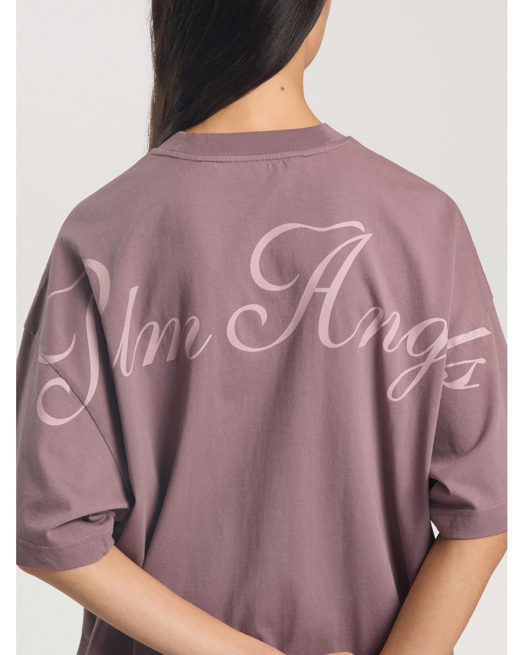 Palm Angels Purple Palm Sway Loose T-Shirt