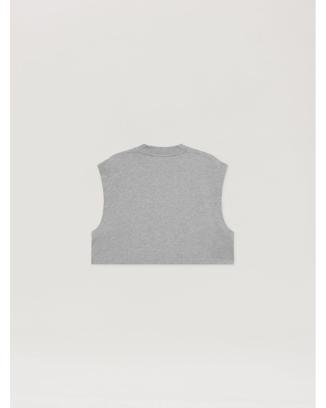 Palm Angels Gray Studded Box Logo Tank Top