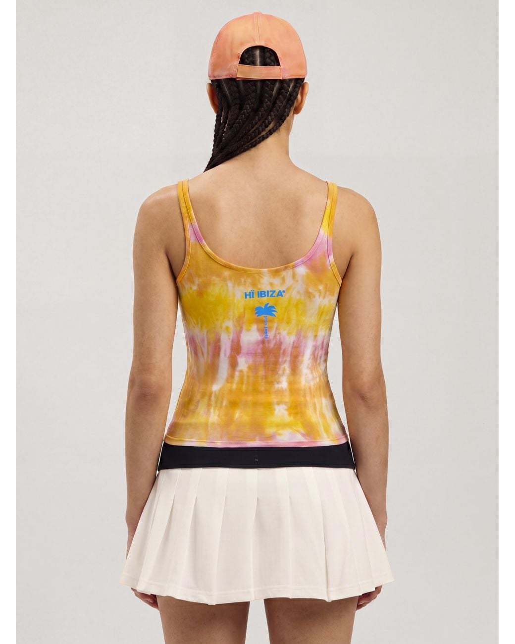Palm Angels Orange X Hï Ibiza Tie-Dye Tank Top