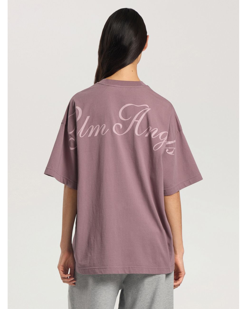 Palm Angels Purple Palm Sway Loose T-Shirt