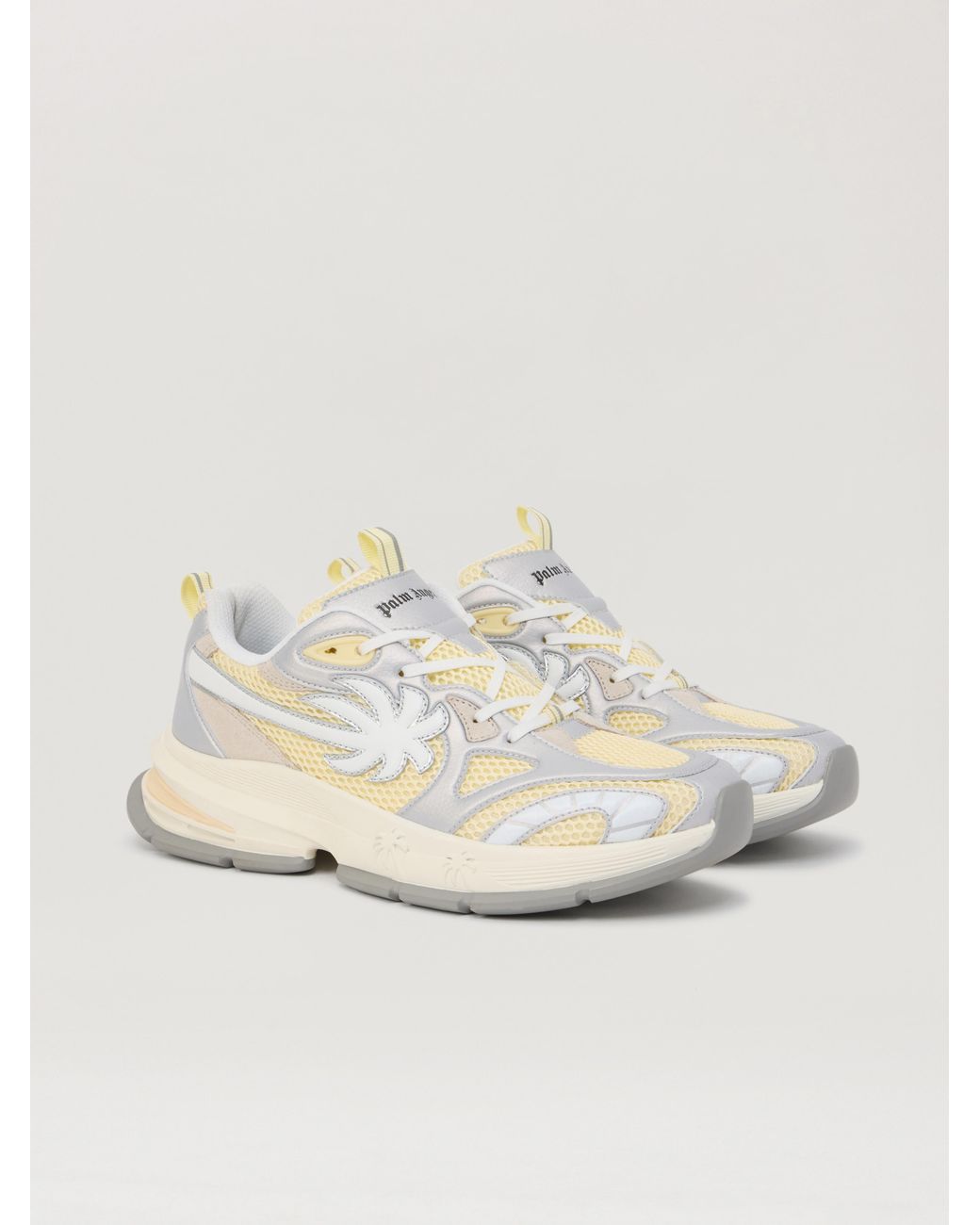 Palm Angels Natural Palm Runner Sneakers for men