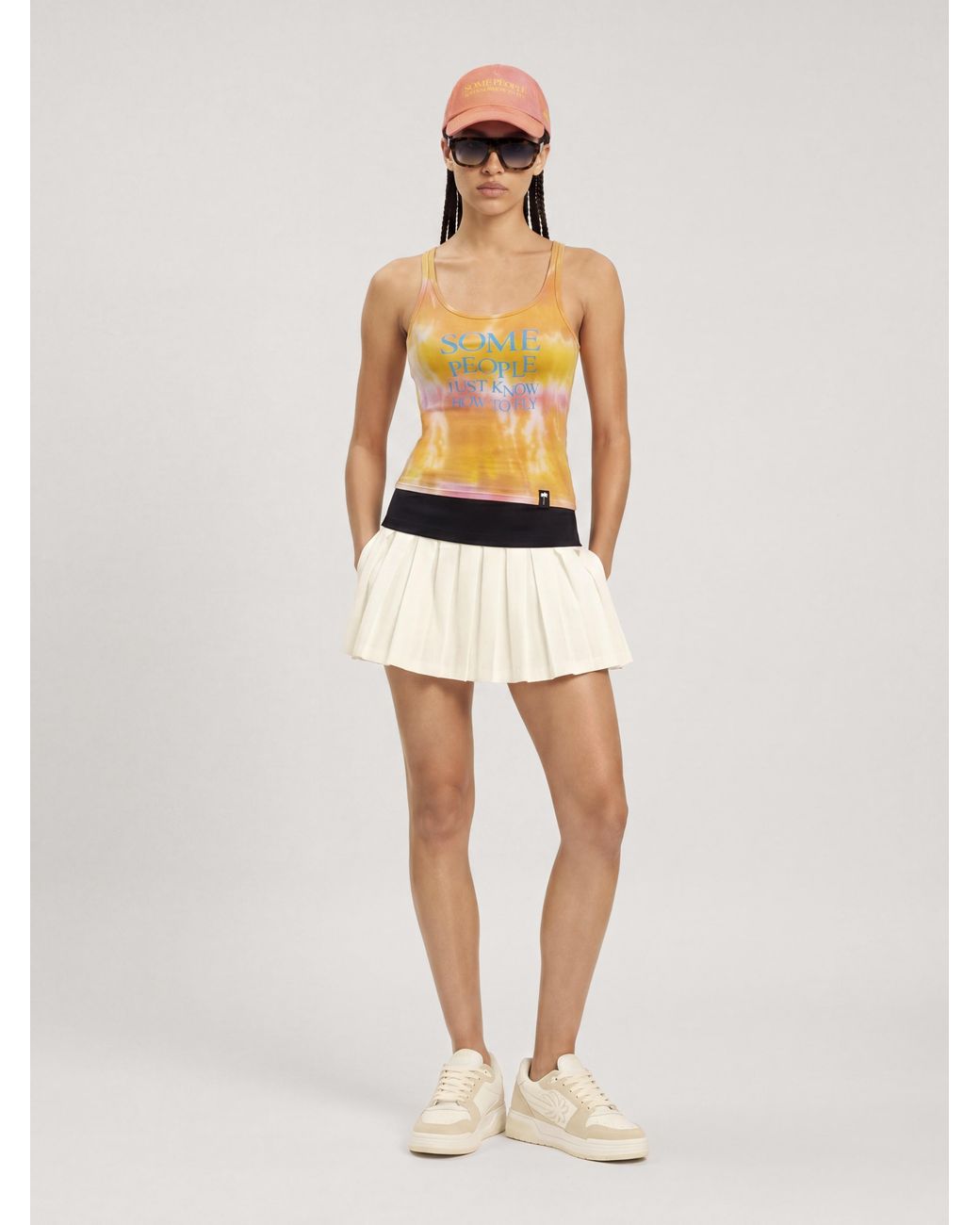 Palm Angels Orange X Hï Ibiza Tie-Dye Tank Top