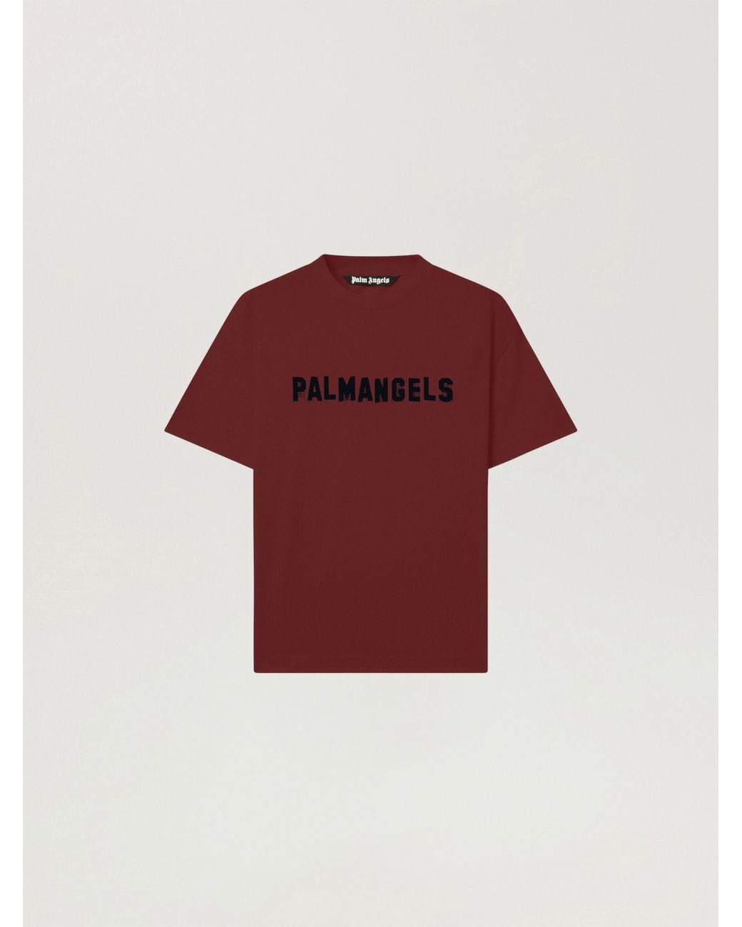 Palm Angels Red Palm Hills Regular T-Shirt Brick for men