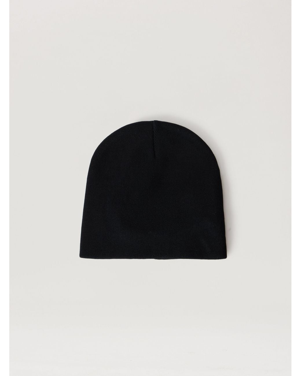Palm Angels Black Big Palm Tree Beanie for men