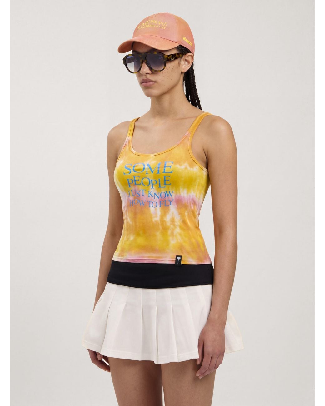 Palm Angels Orange X Hï Ibiza Tie-Dye Tank Top
