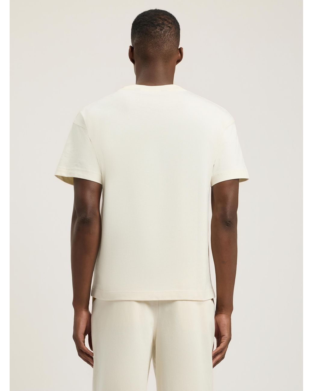 Palm Angels Natural Spray City Milan T-Shirt for men