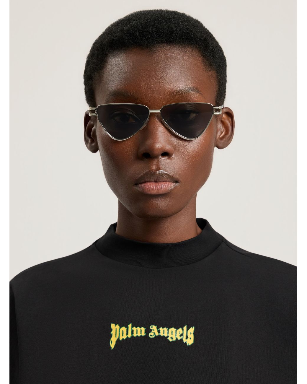 Palm Angels Natural Fontana Sunglasses