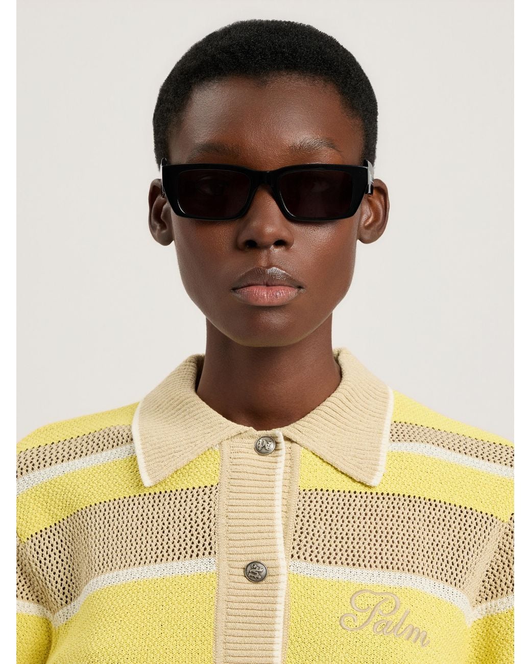 Palm Angels Black Palm Sunglasses