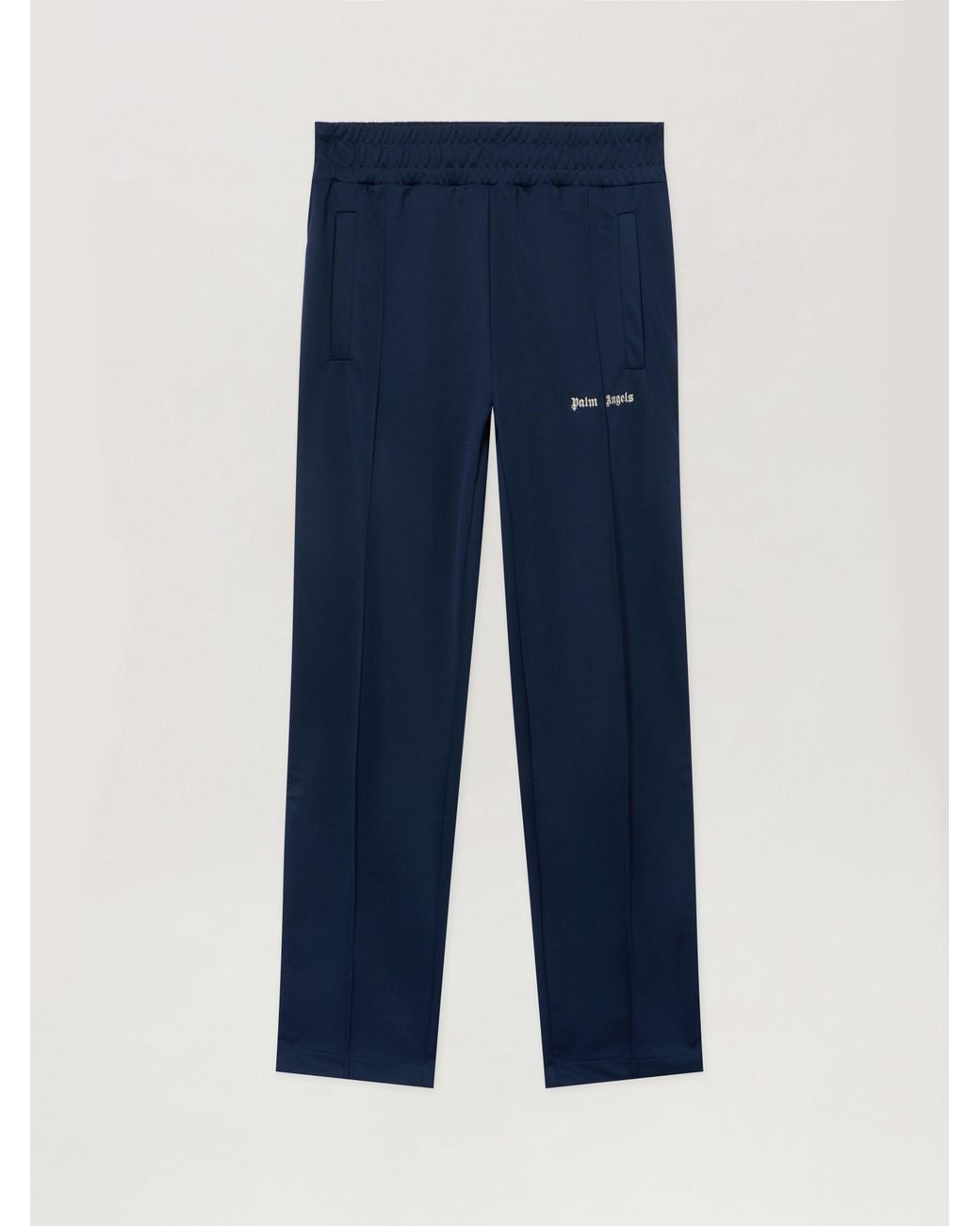 Palm Angels Blue Classic Logo Track Pants for men