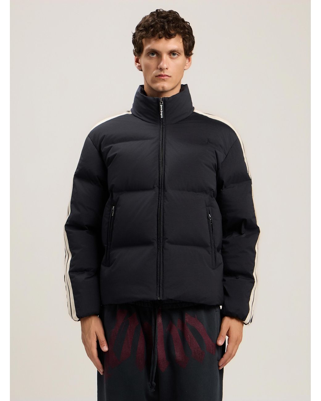 Palm Angels Multicolor Classic Logo Track Down Jacket for men