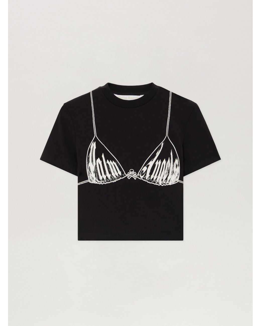 Palm Angels Black Palm Bra Baby T-Shirt