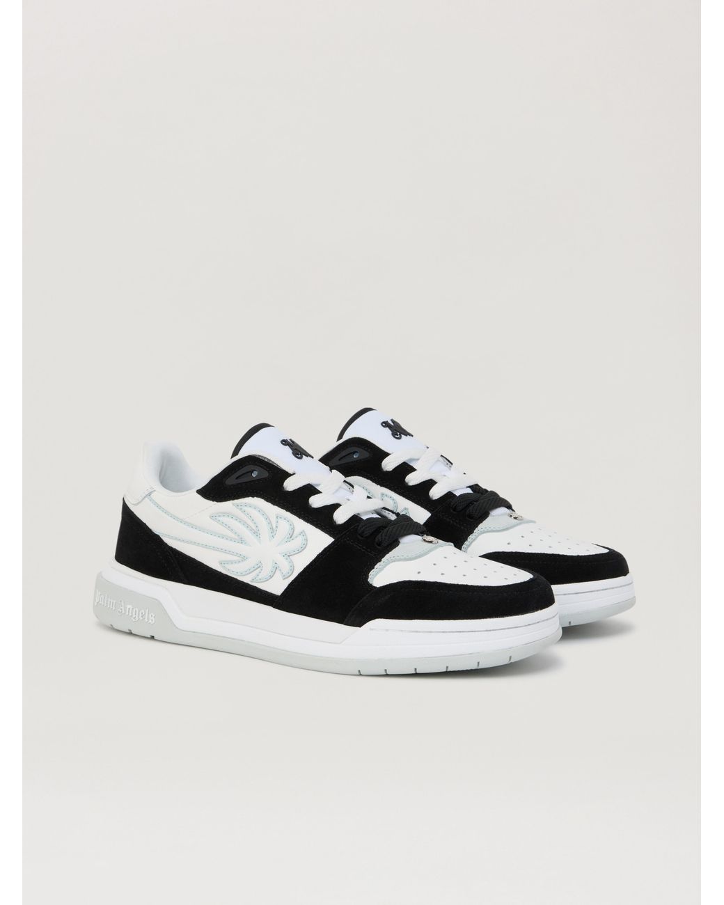 Palm Angels White Basketball Sneakers for men