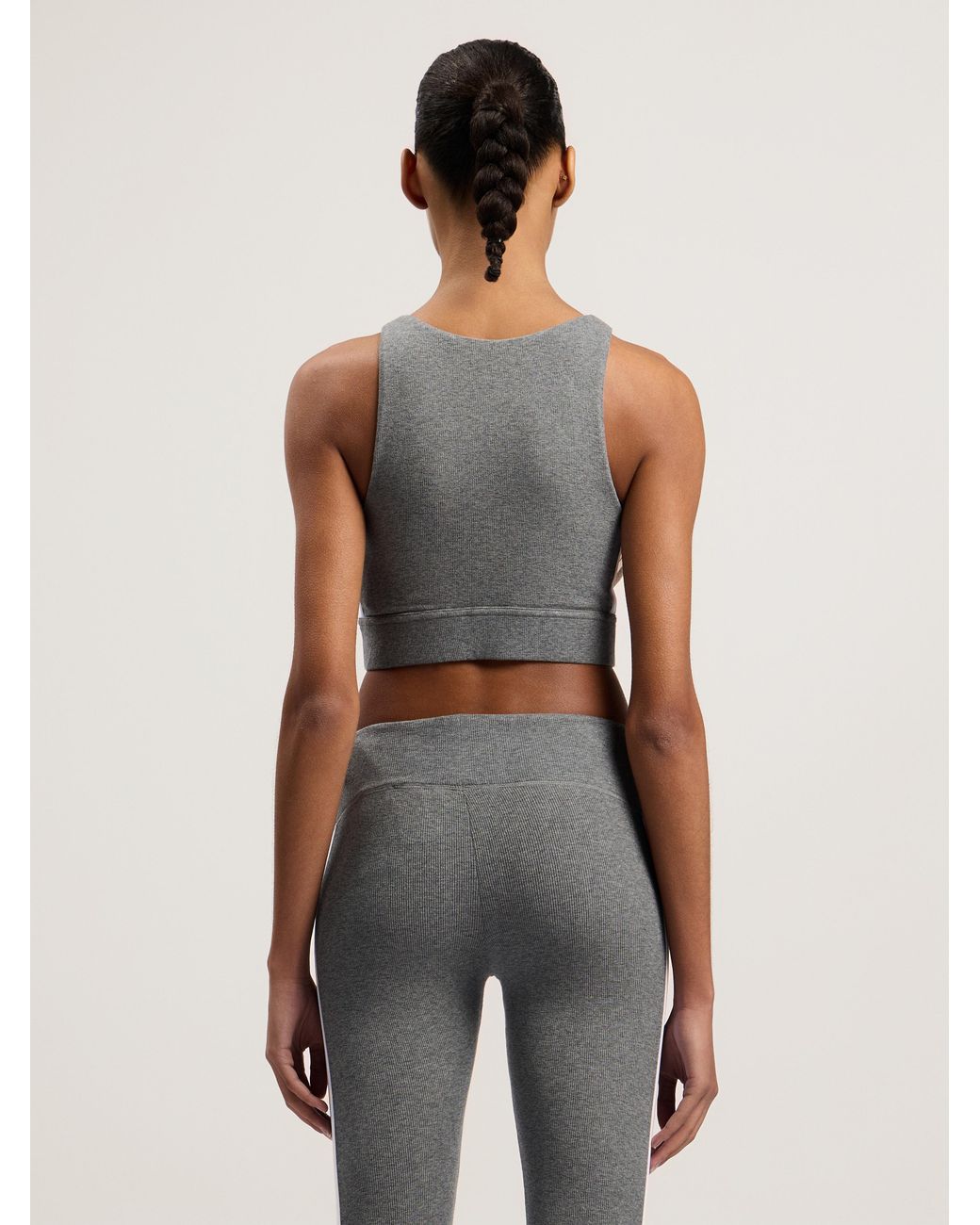 Palm Angels Gray Training Track Top