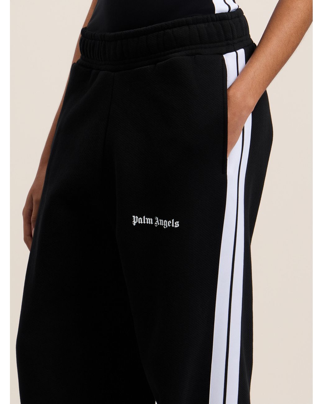 Palm Angels Black Track Sweatpants
