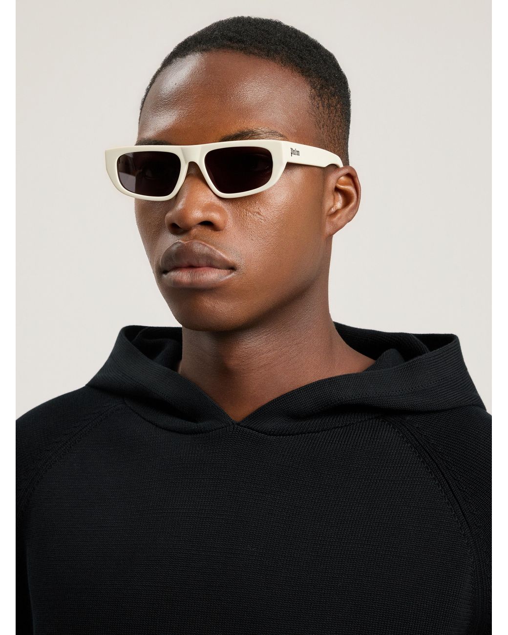Palm Angels Black Ventura Lens Sunglasses