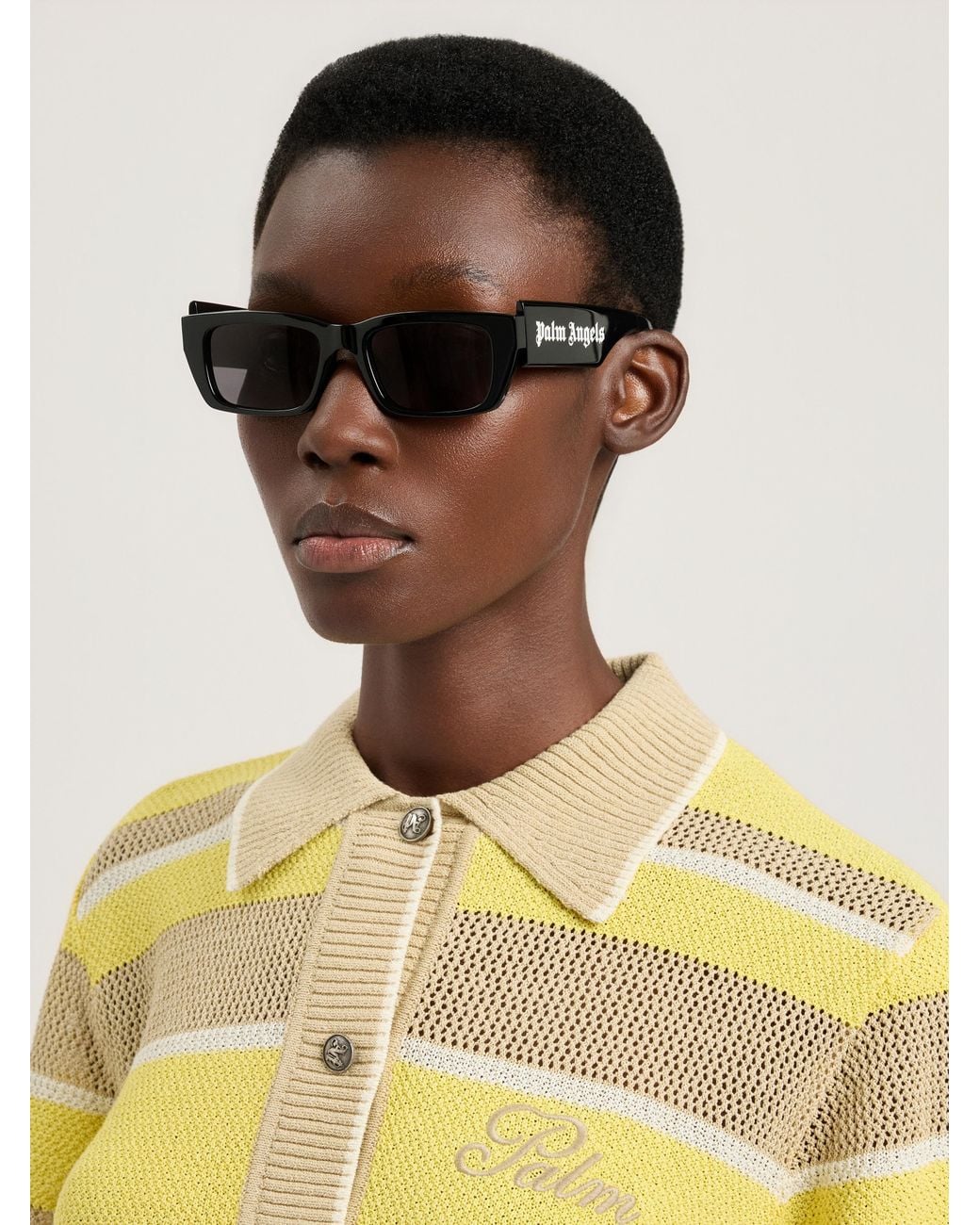 Palm Angels Black Palm Sunglasses