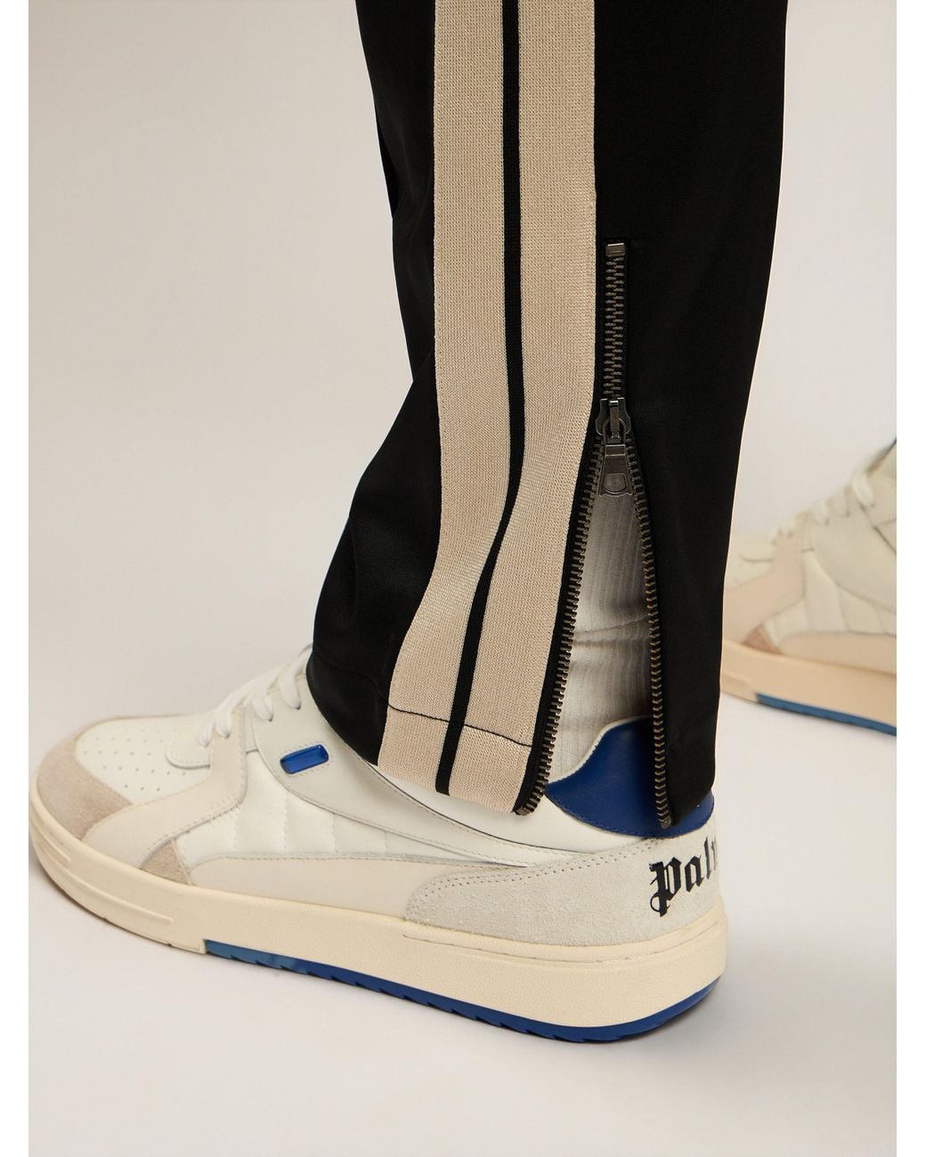 Palm Angels Black Classic Logo Track Pants for men
