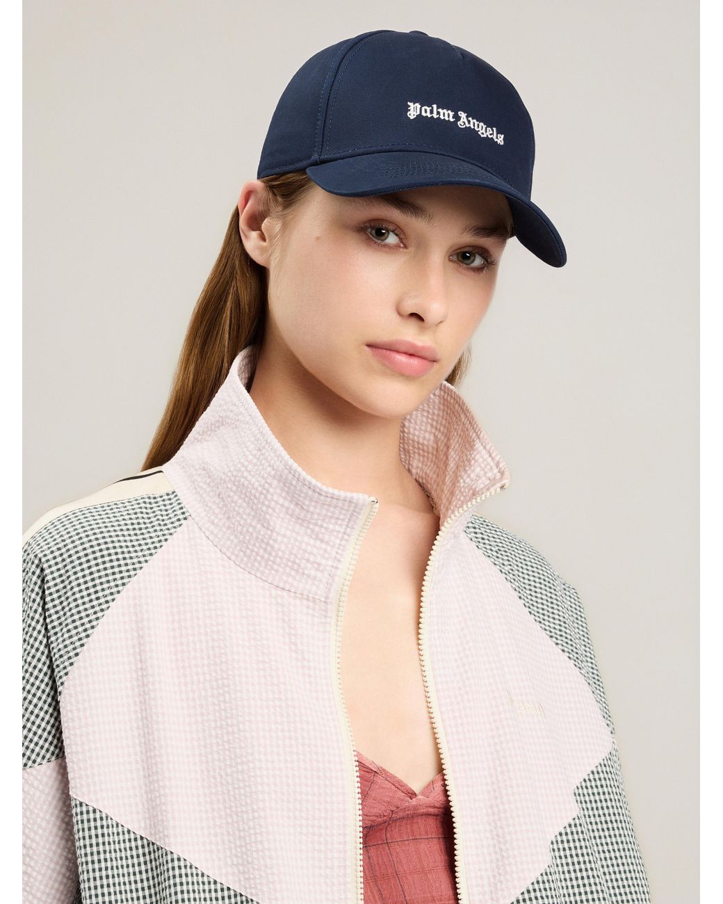 Palm Angels Blue Classic Logo Cap for men