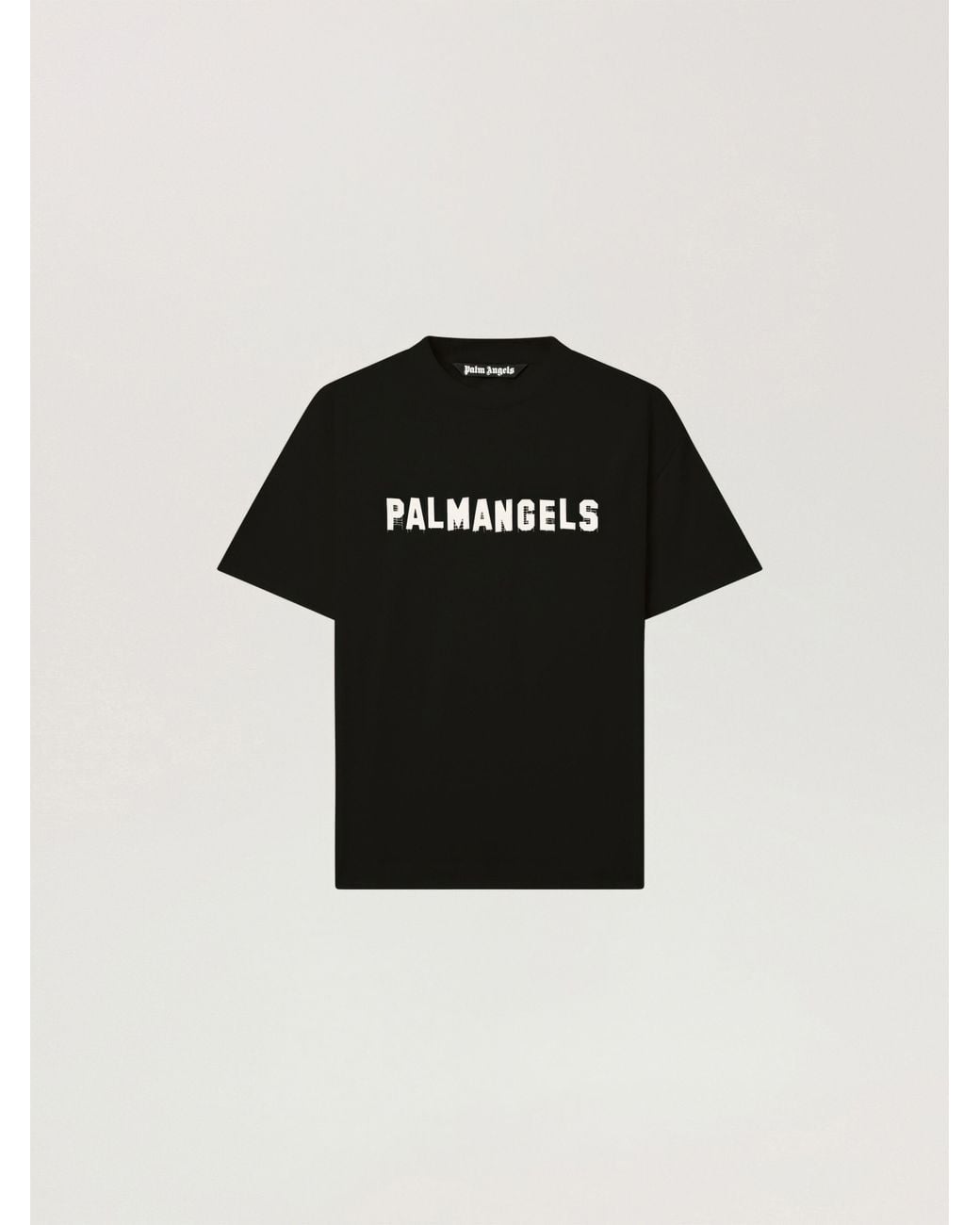 Palm Angels Black Palm Hills Regular T-Shirt for men