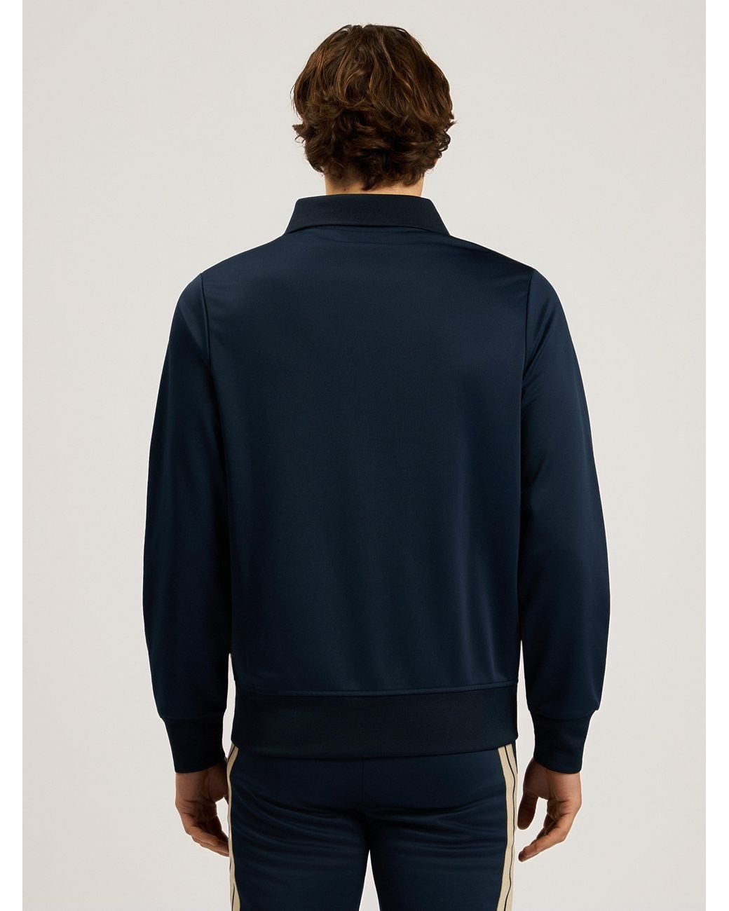 Palm Angels Blue Heritage Logo Track Jacket for men